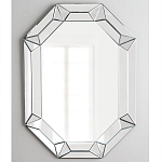 Зеркало настенное восьмиугольное Mirror Facets варинант исполнения - 1 | Loft Concept в Грозном