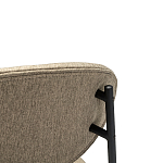 Стул металлический с мягкой спинкой и сиденьем Alfie Chair варинант исполнения - 8 | Loft Concept в Грозном