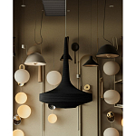 Подвесной вязаный черный светильник «Лампа Марракеша» варинант исполнения - 3 | Loft Concept в Грозном