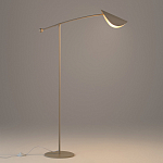 Торшер с поворотным плафоном Aracea Beige Floor Lamp варинант исполнения - 3 | Loft Concept в Грозном
