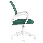 Офисное кресло с основанием из белого пластика Desk chairs Green варинант исполнения - 3 | Loft Concept в Грозном