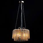 Люстра с подвесными рифлеными стеклянными трубками Nembus варинант исполнения - 3 | Loft Concept в Грозном