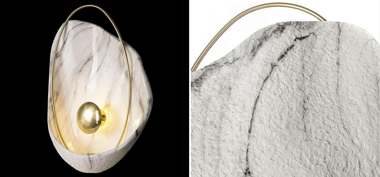 Бра Белая Жемчужина Ginger & Jagger Pearl WALL LAMP Бра Белая Жемчужина Ginger & Jagger Pearl WALL LAMP - Loft-Concept в Грозном