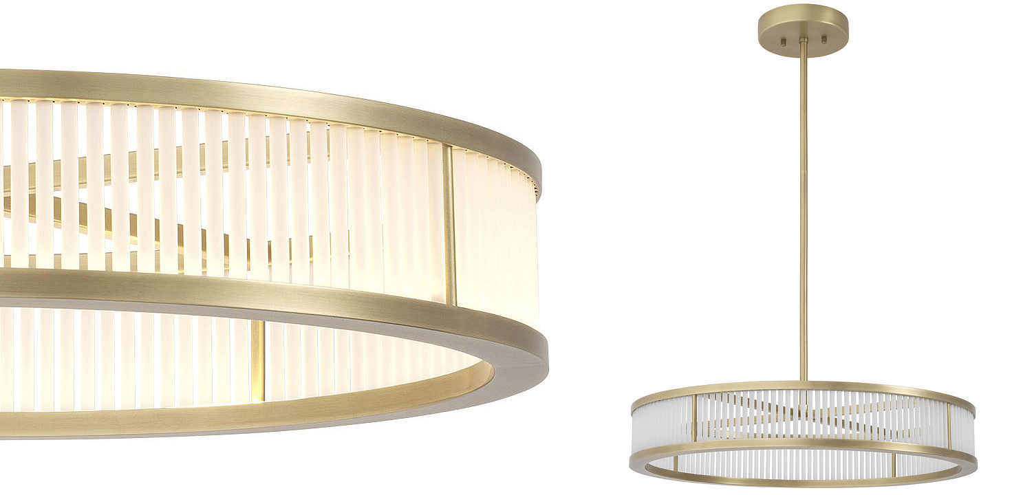 Люстра Eichholtz Chandelier Thibaud S Brass Люстра Eichholtz Chandelier Thibaud S Brass - Loft-Concept в Грозном