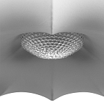 Подвесной светильник с белым фигурным абажуром и мягкими волнистыми краями Cloud Motion  варинант исполнения - 13 | Loft Concept в Грозном