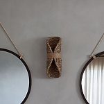 Бра плетеное из ротанга Chainmail варинант исполнения - 5 | Loft Concept в Грозном