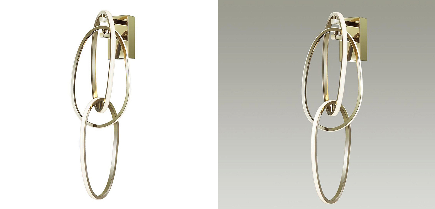 Бра 3 Chain Link Gold Бра 3 Chain Link Gold - Loft-Concept в Грозном