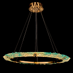 Люстра в форме кольца с цветочным декором Warm Heavenly Light варинант исполнения - 2 | Loft Concept в Грозном