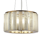 Люстра с абажуром из стекла и премиального алебастра Ravishment варинант исполнения - 2 | Loft Concept в Грозном