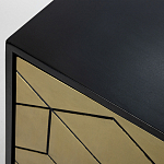 Комод с фасадом цвета латуни Moderare варинант исполнения - 2 | Loft Concept в Грозном