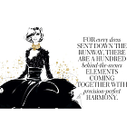 Megan Hess. The Illustrated World of Couture варинант исполнения - 3 | Loft Concept в Грозном