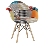 Стул с обивкой в стиле Patchwork варинант исполнения - 1 | Loft Concept в Грозном