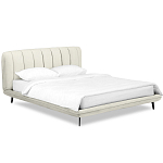 Кровать с мягким изголовьем Brussels варинант исполнения - 12 | Loft Concept в Грозном