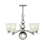 Люстра с матовыми конусными плафонами и декоративными элементами в форме шаров Hinkley варинант исполнения - 10 | Loft Concept в Грозном