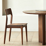 Стол обеденный круглый с двойной столешницей Walnut Wood Table варинант исполнения - 8 | Loft Concept в Грозном