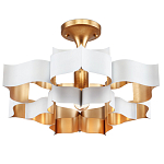 Люстра фигурная в сочетании белого и золотого цвета Shapes Inspired by Nature варинант исполнения - 2 | Loft Concept в Грозном