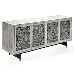 Буфет в гостиную с инкрустацией Palm Sideboard with Bone Inlay варинант исполнения - 3 | Loft Concept в Грозном