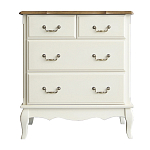 Комод с 4-мя большими ящиками из массива берёзы Interiors Romance варинант исполнения - 2 | Loft Concept в Грозном