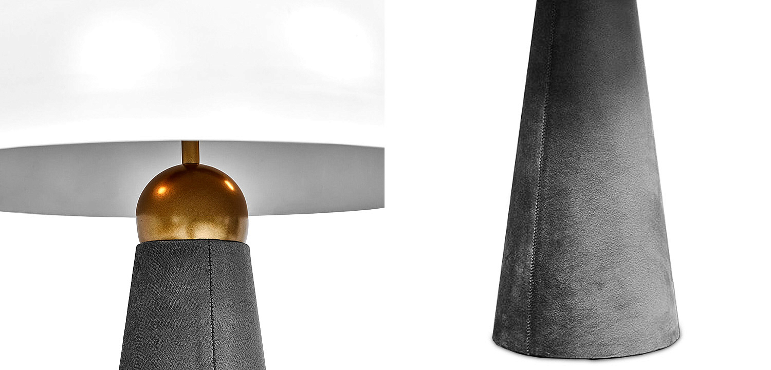 Настольная лампа Ruben Concrete table lamp Настольная лампа Ruben Concrete table lamp - Loft-Concept в Грозном