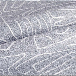 Мебельная ткань Букле серый цвет 140 см T3-9 варинант исполнения - 1 | Loft Concept в Грозном