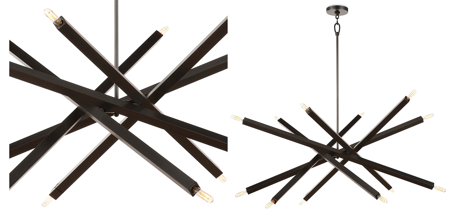 Люстра Blathmac Black Chandelier Люстра Blathmac Black Chandelier - Loft-Concept в Грозном