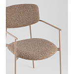 Стул Doe с подклокотниками коричневый варинант исполнения - 2 | Loft Concept в Грозном