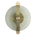 Бра с круглым стеклянным плафоном Gingham варинант исполнения - 7 | Loft Concept в Грозном