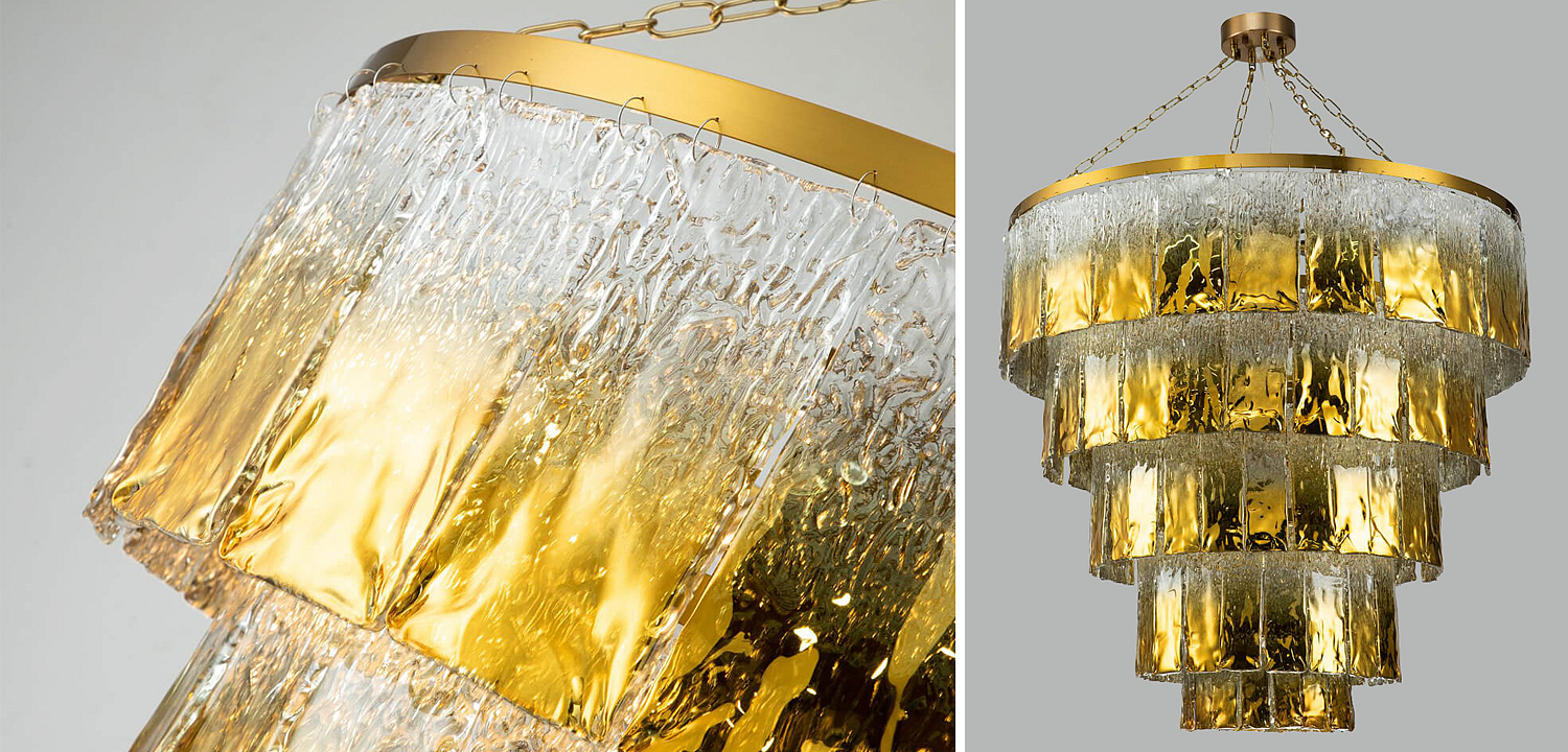 Люстра Golden Ombre Chandelier 100 Люстра Golden Ombre Chandelier 100 - Loft-Concept в Грозном