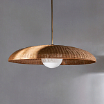 Люстра круглая из ротанга Long Lasting Chandelier варинант исполнения - 2 | Loft Concept в Грозном