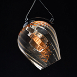 Подвесной светильник со стеклянном плафоном в форме бокала Kaleido варинант исполнения - 5 | Loft Concept в Грозном