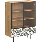 Витрина с изображением на дверцах Elise Cupboard варинант исполнения - 8 | Loft Concept в Грозном