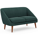 Двухместный диван с обивкой из велюра Belanger Sofa варинант исполнения - 2 | Loft Concept в Грозном