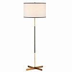 Торшер с тканевым абажуром в форме цилиндра Pinwheel Shape Base варинант исполнения - 1 | Loft Concept в Грозном