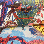 Мебельная ткань Велюр Simpsons in Paradise Т4-88 варинант исполнения - 2 | Loft Concept в Грозном