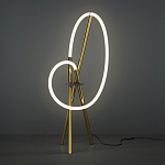 Настольный светильник Crochet Brass 3000К 15Вт варинант исполнения - 2 | Loft Concept в Грозном