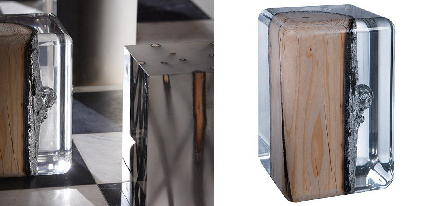 Дизайнерский Стол NILLEQ ICE burned Occasional table Дизайнерский Стол NILLEQ ICE burned Occasional table - Loft-Concept в Грозном