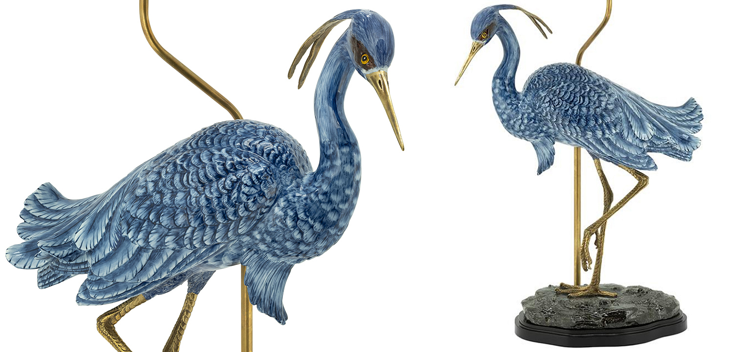 Настольная лампа ABHIKA LAMPTABLE HERON Настольная лампа ABHIKA LAMPTABLE HERON - Loft-Concept в Грозном