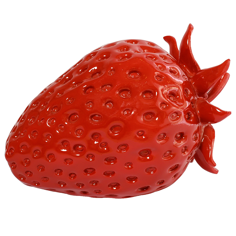 Декоративная статуэтка в виде клубники Strawberry Figurine Красный Декоративная статуэтка в виде клубники Strawberry Figurine Красный в Грозном | Loft Concept