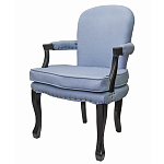 Кресло Aubrey Classical Armchair blue flax варинант исполнения - 3 | Loft Concept в Грозном