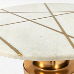 Кофейный столик с мраморной столешницей Sleeve варинант исполнения - 2 | Loft Concept в Грозном