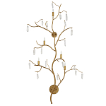 Бра с каркасом в виде веток усыпанных кристаллами Branches with Crystals варинант исполнения - 3 | Loft Concept в Грозном