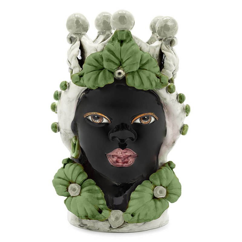 Ваза VASE MORO LADY EVE Green Зеленый в Грозном | Loft Concept 