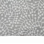 Постельное белье серого цвета с рисунком 200х220 см Blossom Essence варинант исполнения - 2 | Loft Concept в Грозном