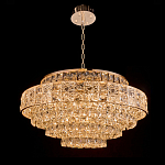 Люстра хрустальная в неоклассическом стиле на золотистом каркасе Majesty варинант исполнения - 7 | Loft Concept в Грозном