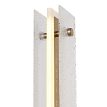 Торшер с прямоугольным плафоном с эффектом морозного стекла Freezing варинант исполнения - 4 | Loft Concept в Грозном