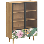 Витрина с изображением на дверцах Elise Cupboard варинант исполнения - 10 | Loft Concept в Грозном