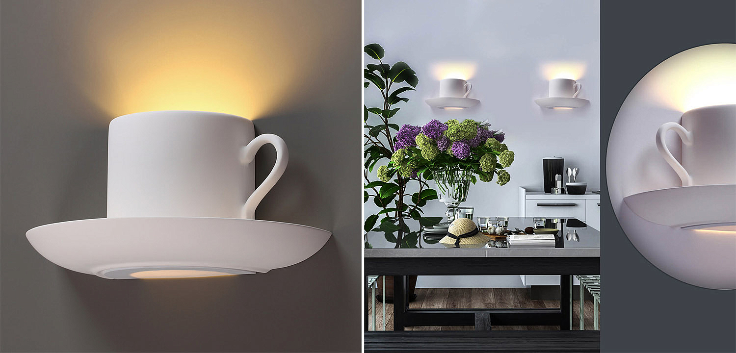 Бра Plaster Cup Wall lamp Бра Plaster Cup Wall lamp - Loft-Concept в Грозном