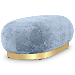 Длинный овальный пуф Ambrose Soft Oval Pouf варинант исполнения - 3 | Loft Concept в Грозном