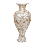 Торшер из перламутра в виде вазы Indonesian Vase варинант исполнения - 1 | Loft Concept в Грозном
