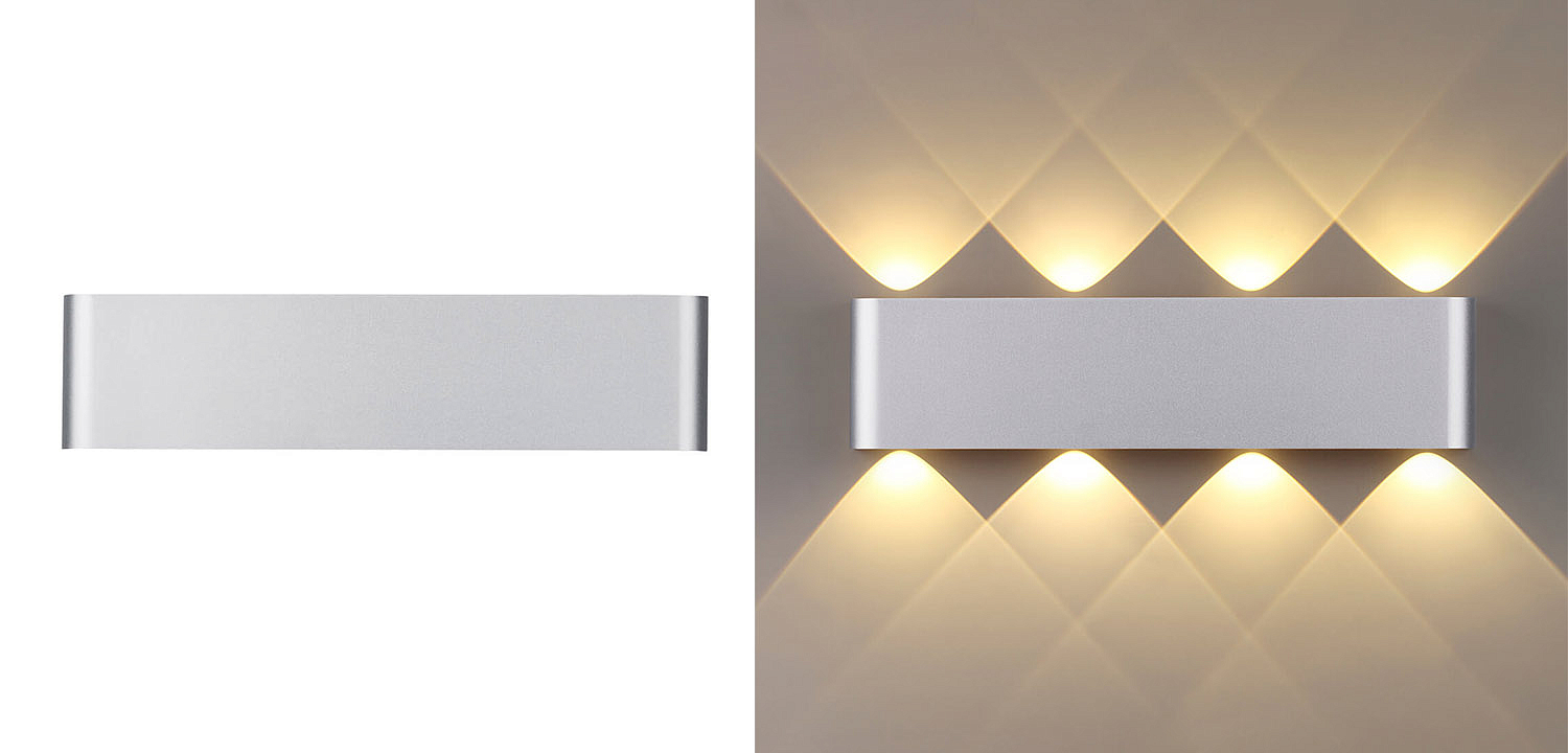 Бра Obverse Silver Rectangle B Wall lamp Бра Obverse Silver Rectangle B Wall lamp - Loft-Concept в Грозном